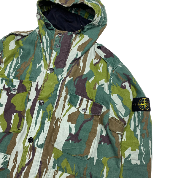 Stone Island 2015 Flowing Camo Watro Parka Jacket