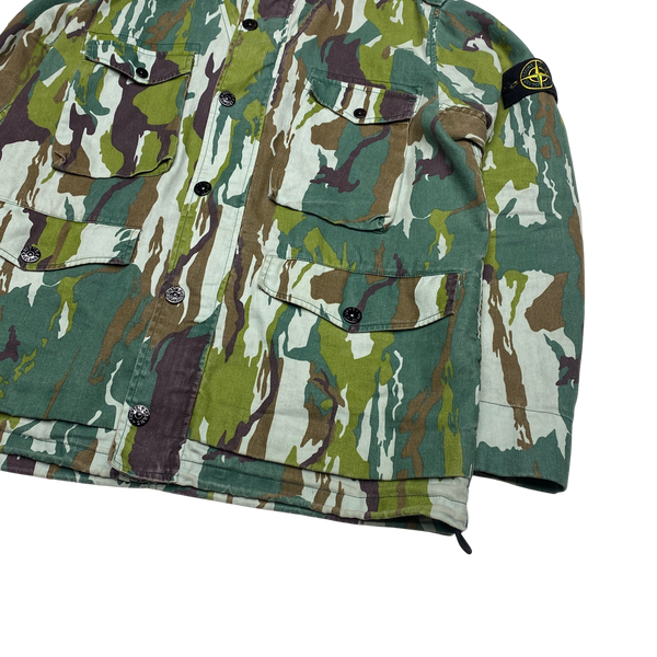 Stone Island 2015 Flowing Camo Watro Parka Jacket