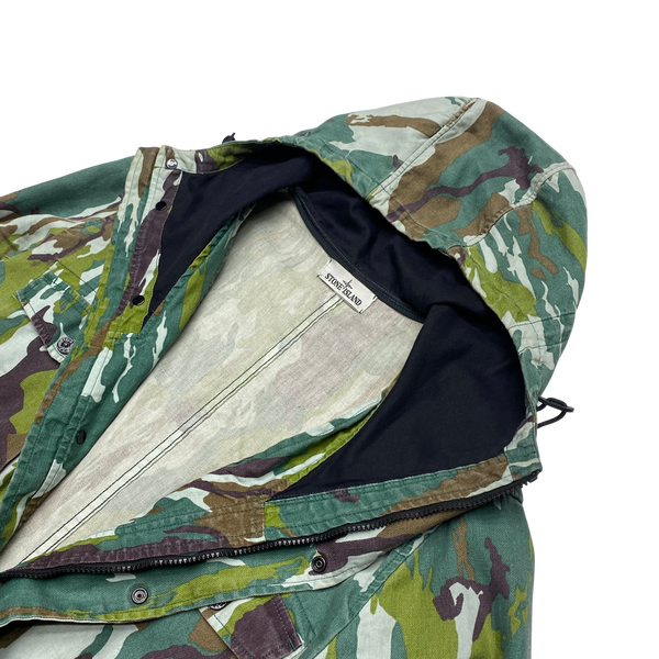 Stone Island 2015 Flowing Camo Watro Parka Jacket