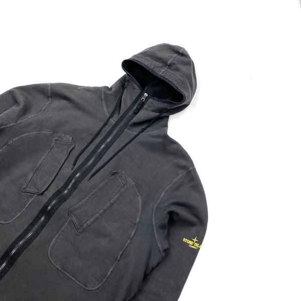 Stone Island Dark Grey Compact Vintage Jacket