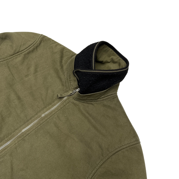 Stone Island 2005 Khaki Lined Cotton Jacket