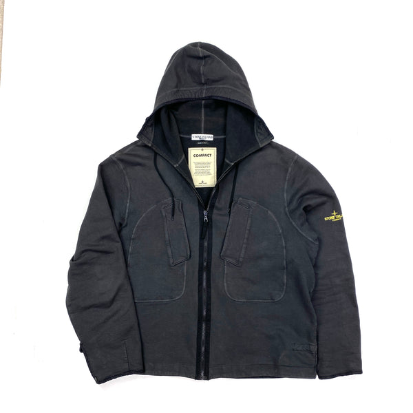 Stone Island Dark Grey Compact Vintage Jacket