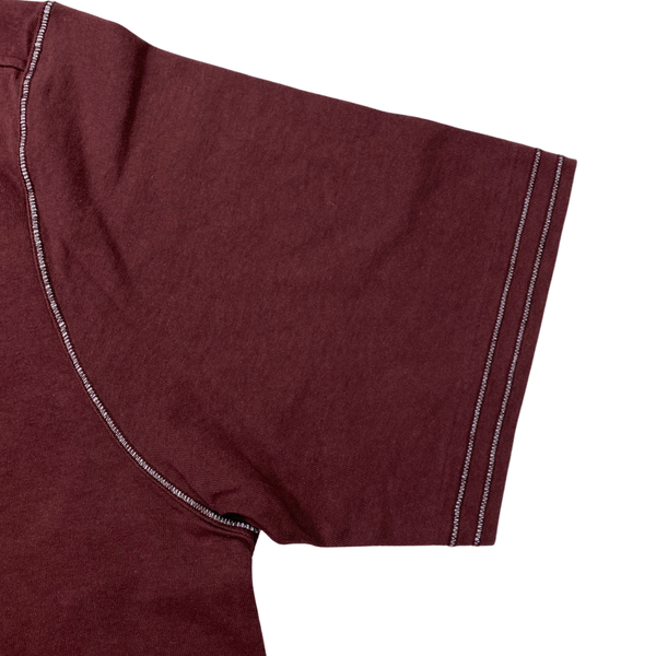 Stone Island Marina Plum Red Compass T Shirt