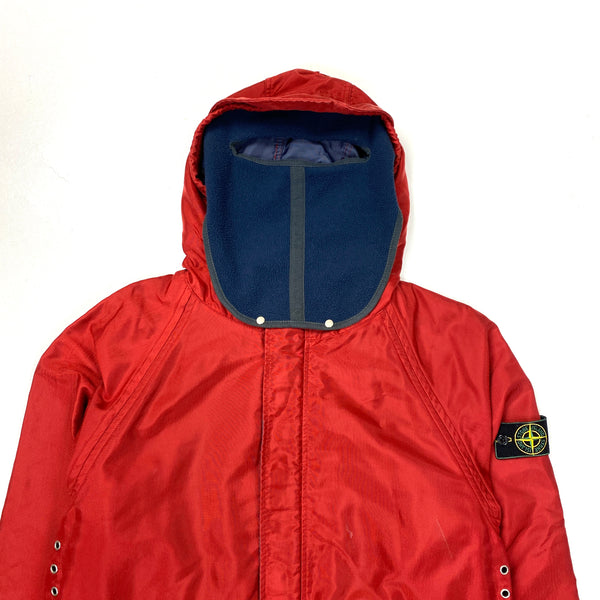 Stone Island Red Vintage Formula Steel Balaclava Jacket