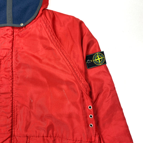Stone Island Red Vintage Formula Steel Balaclava Jacket