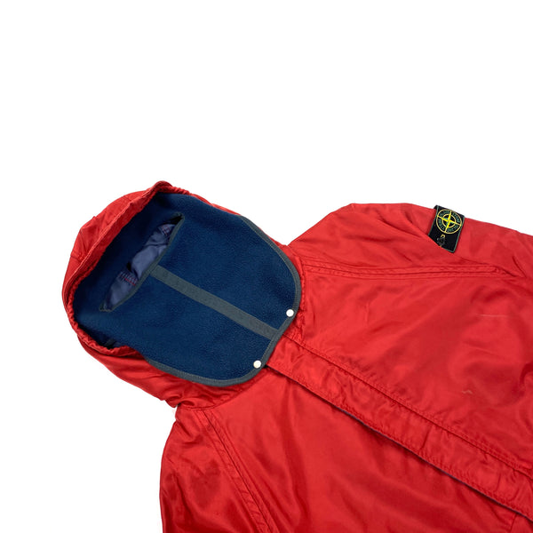 Stone Island Red Vintage Formula Steel Balaclava Jacket