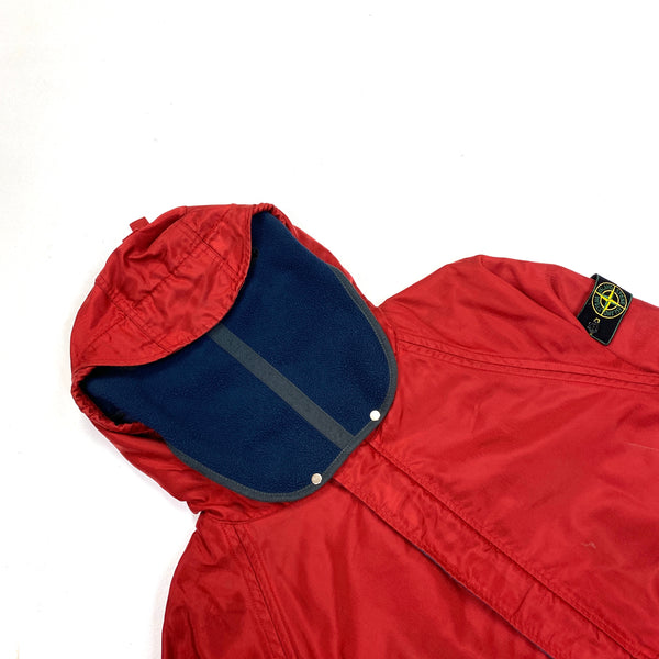 Stone Island Red Vintage Formula Steel Balaclava Jacket