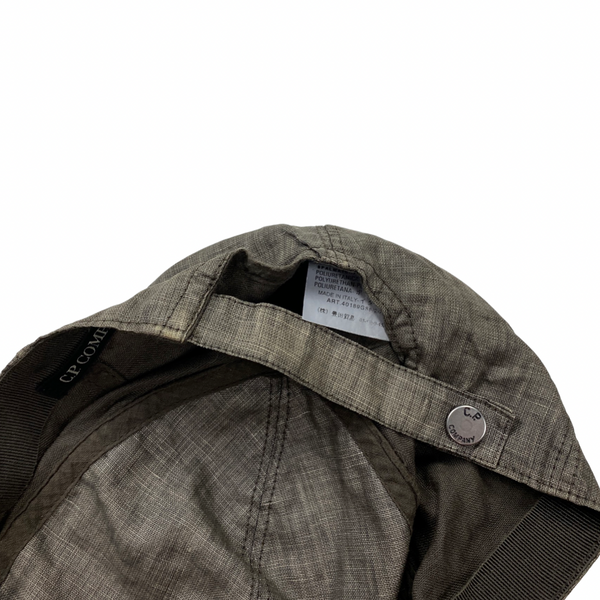 CP Company Lino Flax Cap