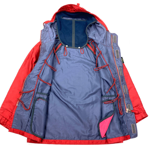 Stone Island Red Vintage Formula Steel Balaclava Jacket