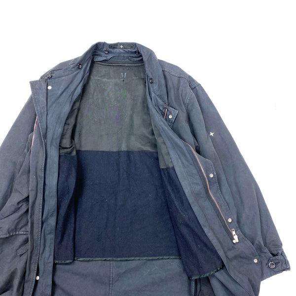 Stone Island Denims Heavyweight Cotton Fishtail Parka Jacket
