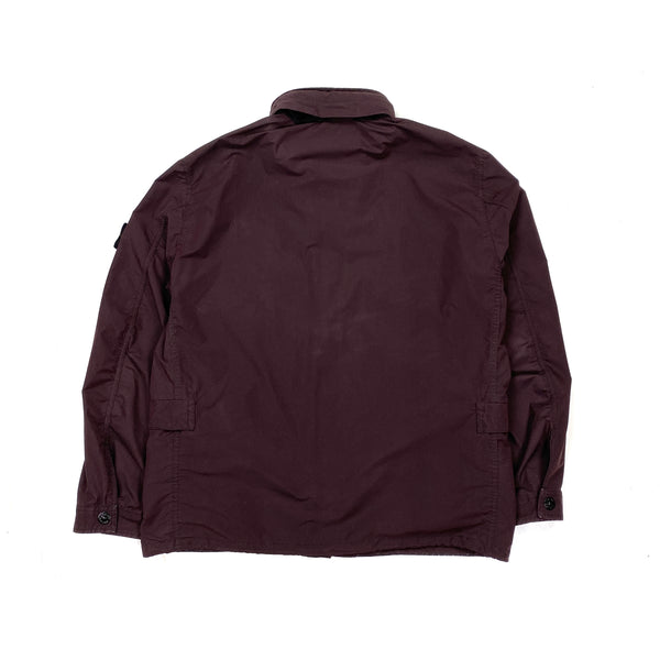 Stone Island Aubergine Purple David Tela Light-TC Jacket