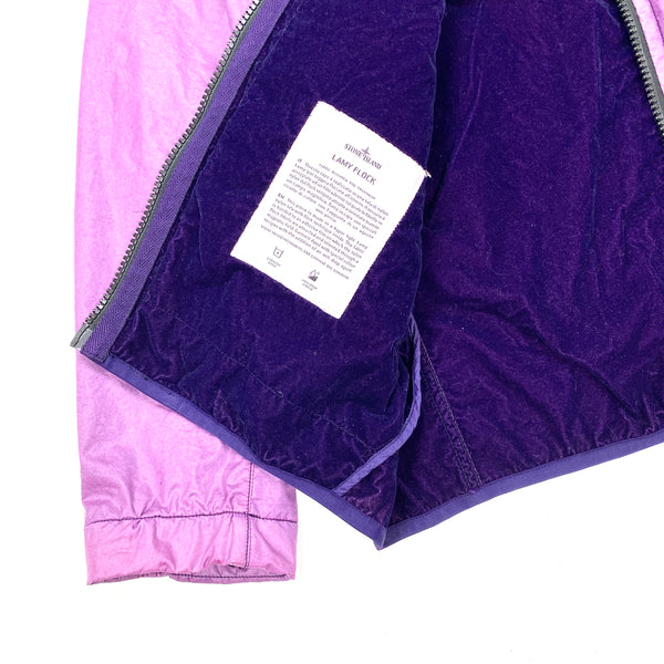 Stone Island Purple Lamy Flock Multipocket Jacket