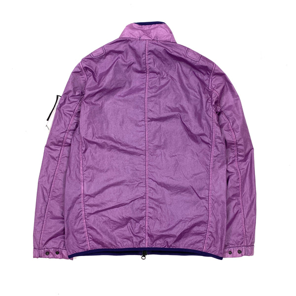 Stone Island Purple Lamy Flock Multipocket Jacket