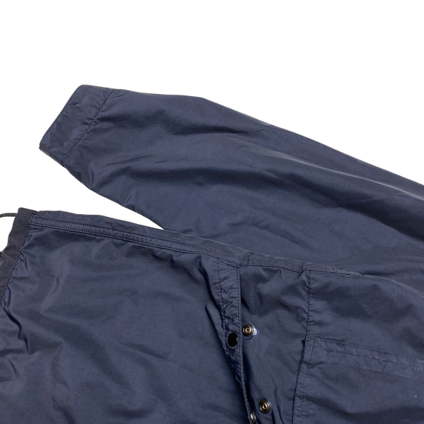 Stone Island 2011 Navy Resin Coated Nylon Jacket