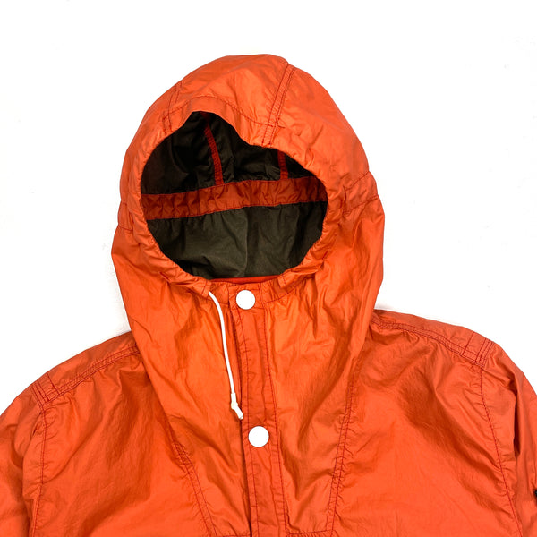 Stone Island Orange Membrana 3L TC Hooded Jacket