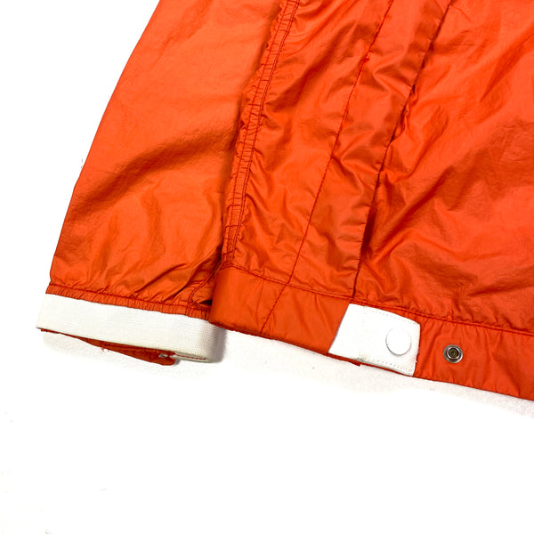 Stone Island Orange Membrana 3L TC Hooded Jacket