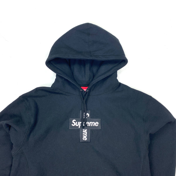 Supreme Heavyweight Cross Box Logo Pullover Hoodie