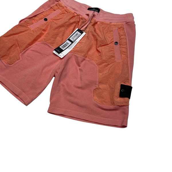 Stone Island Compact Treatment Cotton Shadow Project Shorts