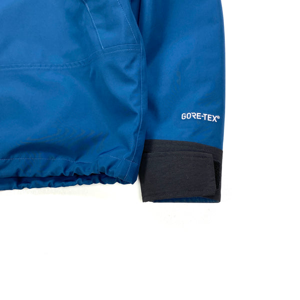 North Face Blue GoreTex Mountain Jacket