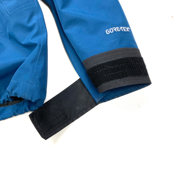 North Face Blue GoreTex Mountain Jacket