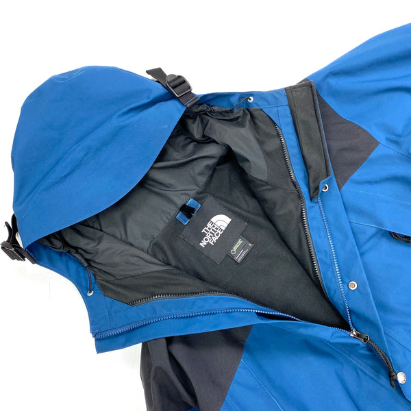 North Face Blue GoreTex Mountain Jacket