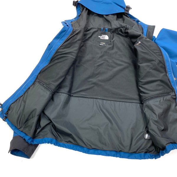 North Face Blue GoreTex Mountain Jacket