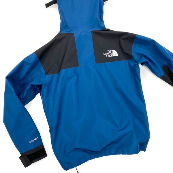 North Face Blue GoreTex Mountain Jacket