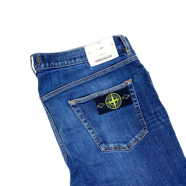 Stone Island Blue RE-Tapered Jeans