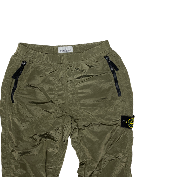 Stone Island 2018 Khaki Nylon Metal Cargo Trousers