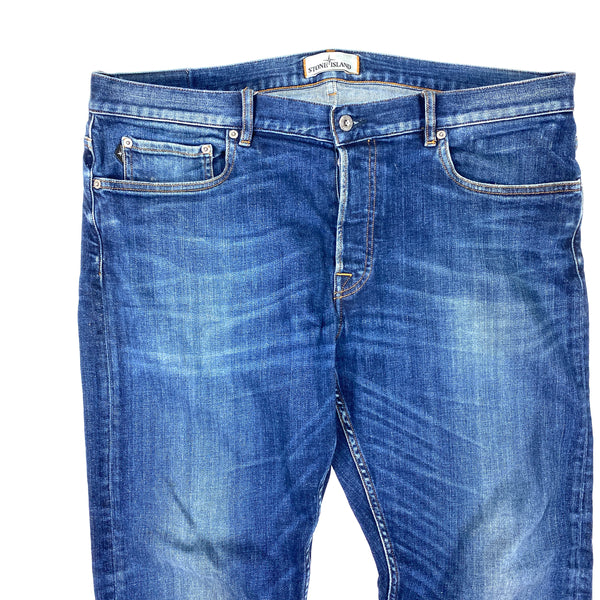 Stone Island Blue RE-Tapered Jeans