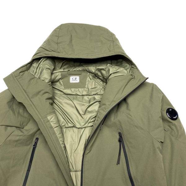 CP Company Khaki Green Pro Tek Primaloft Jacket