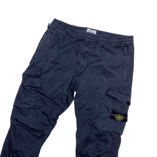 Stone Island RE T Navy Cargo Trousers