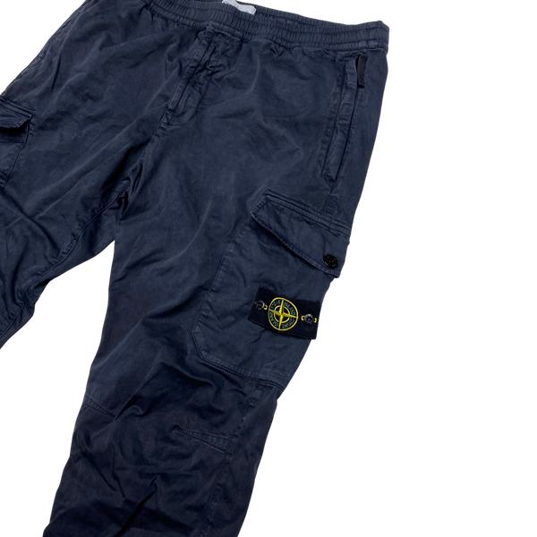 Stone Island RE T Navy Cargo Trousers