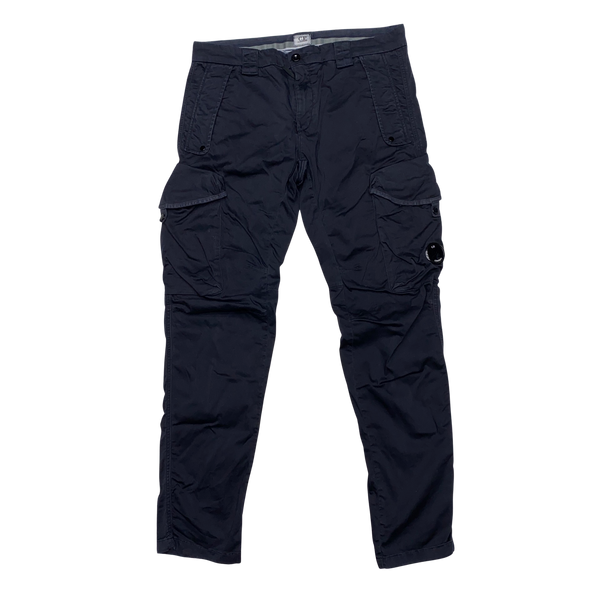 CP Company Navy Cargo Cotton Trousers