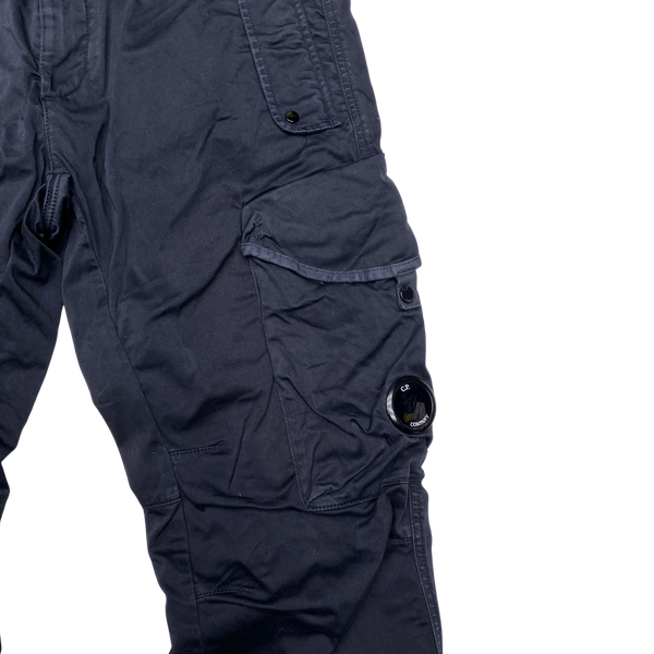 CP Company Navy Cargo Cotton Trousers