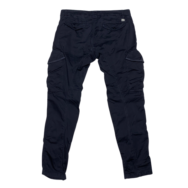 CP Company Navy Cargo Cotton Trousers