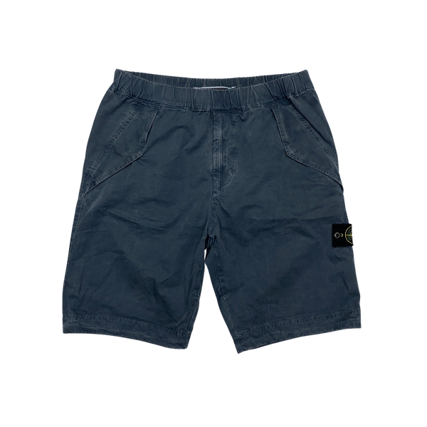 Stone Island 2018 Slate Grey Cargo Shorts