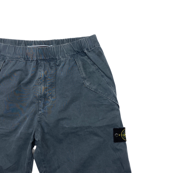 Stone Island 2018 Slate Grey Cargo Shorts