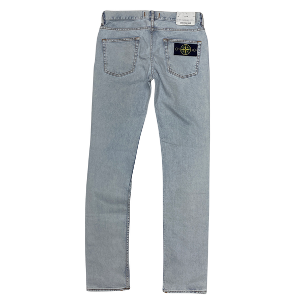 Stone Island 2015 Skinny Fit Light Wash Denim Jeans