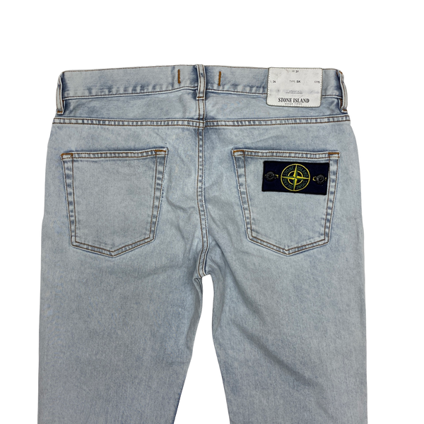 Stone Island 2015 Skinny Fit Light Wash Denim Jeans