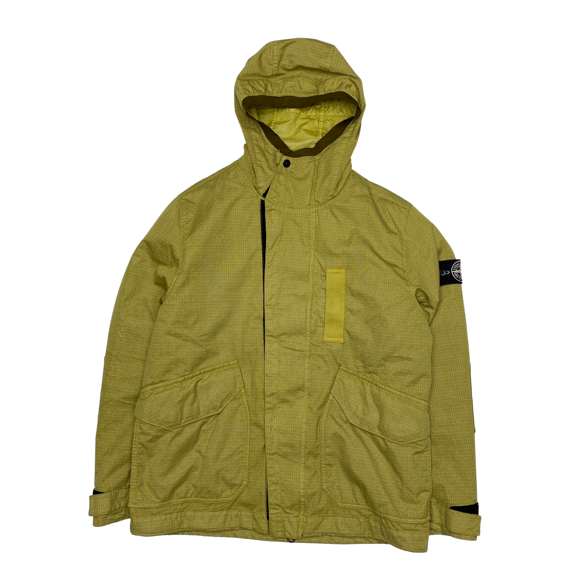 Stone Island Pistachio Reflective Weave Ripstop TC Jacket Mat s