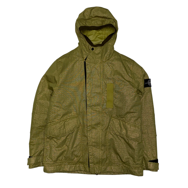Stone Island Pistachio Reflective Weave Ripstop TC Jacket Mat s