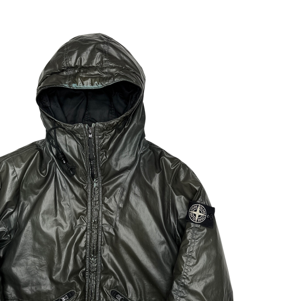 Stone Island 2010 Brown Colour Changing Ice Jacket