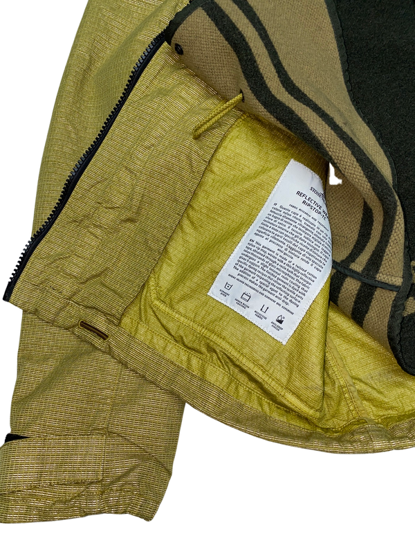 Stone Island Pistachio Reflective Weave Ripstop TC Jacket