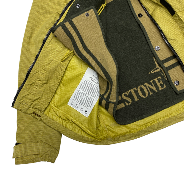 Stone Island Pistachio Reflective Weave Ripstop TC Jacket