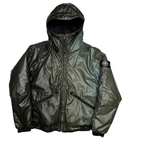 Stone Island 2010 Brown Colour Changing Ice Jacket