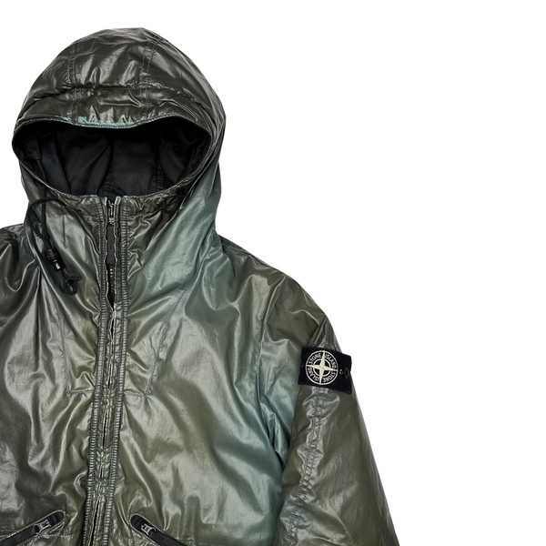 Stone Island 2010 Brown Colour Changing Ice Jacket