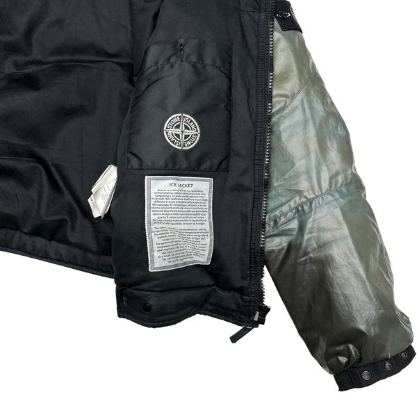 Stone Island 2010 Brown Colour Changing Ice Jacket