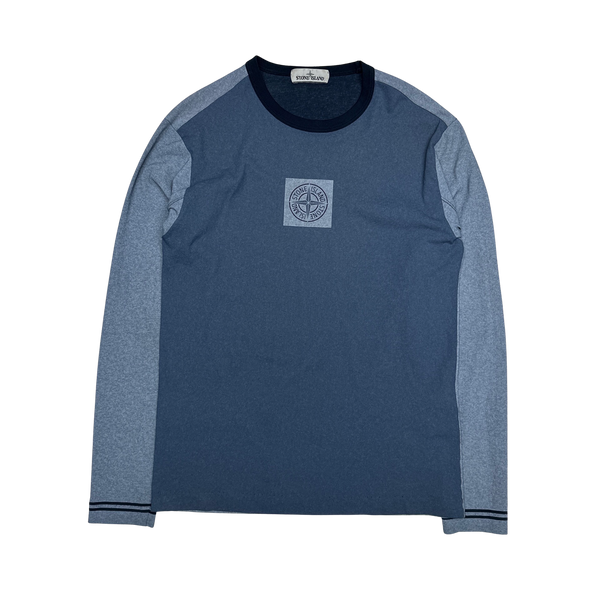 Stone Island Two Tone Tela Placcata Longsleeve Top