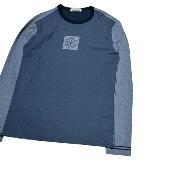 Stone Island Two Tone Tela Placcata Longsleeve Top